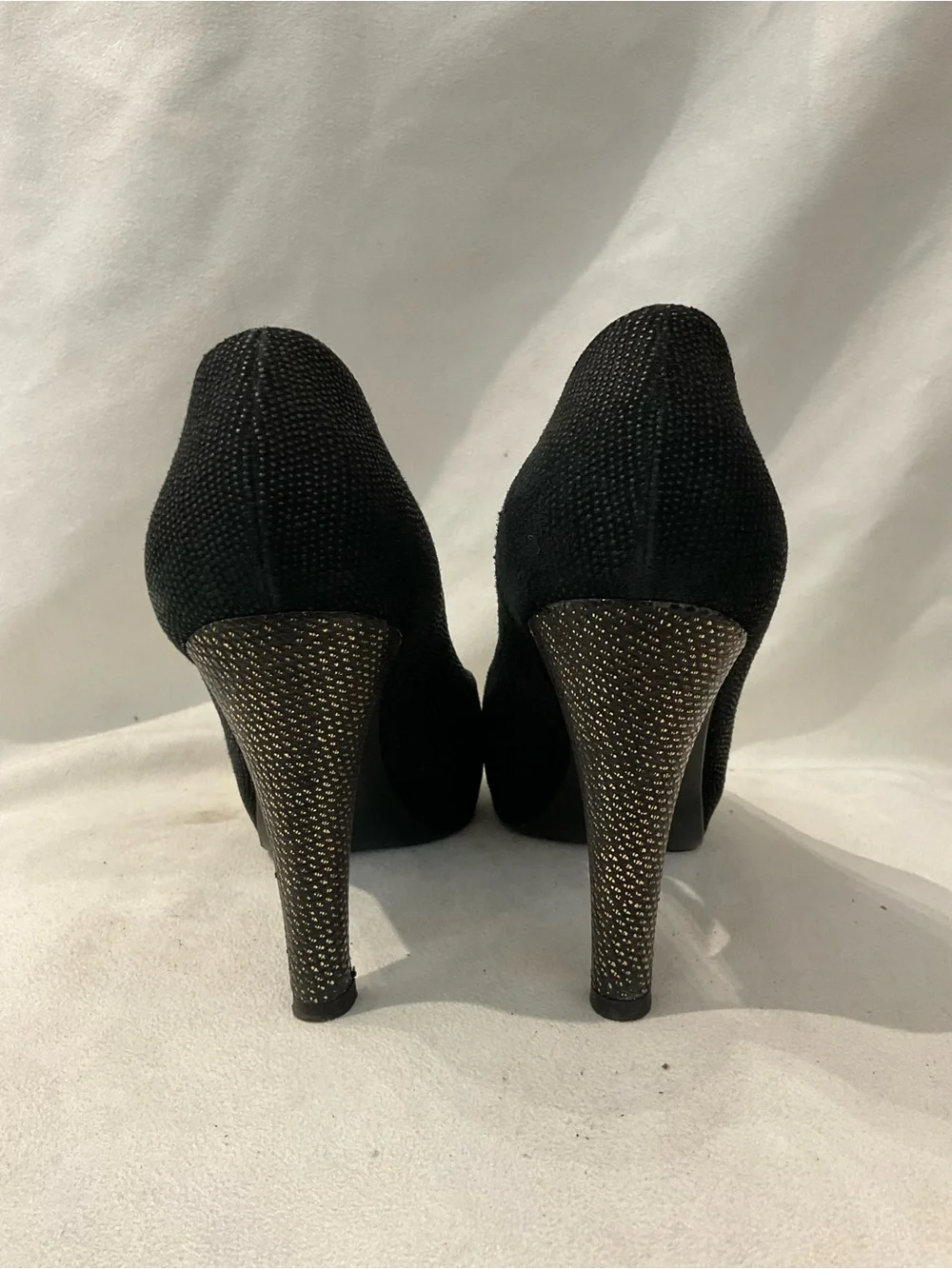 CHANEL black heels